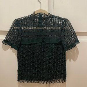Zara lace top